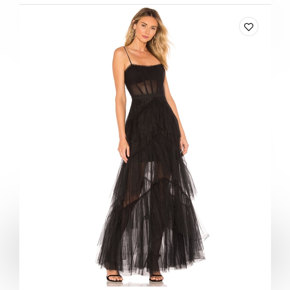 Corset Tulle Gown in Black
BCBGMAXAZRIA - Picture 2 of 3